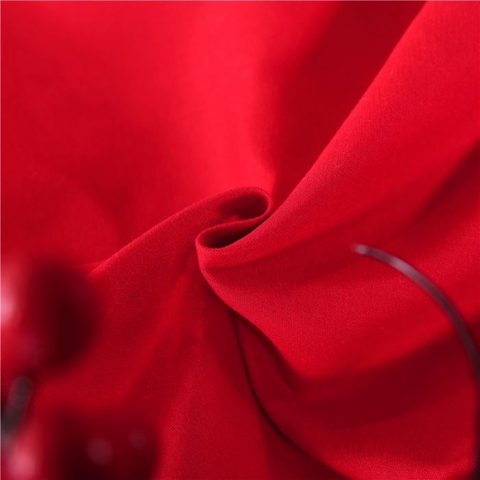 91家纺网 家纺一手货源 找家纺 2025新款亲肤棉绣花刺绣婚庆四件套 龙凤祥贺