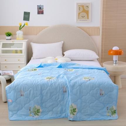 91家纺网 家纺一手货源 找家纺 （总）诗雅被业 2023新款超声波压花钻石绒夏被 