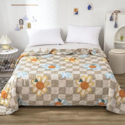 91家纺网 家纺一手货源 找家纺 （总）诗雅被业 2023新款超声波压花钻石绒夏被 