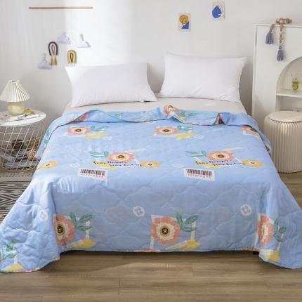 91家纺网 家纺一手货源 找家纺 （总）诗雅被业 2023新款超声波压花钻石绒夏被 