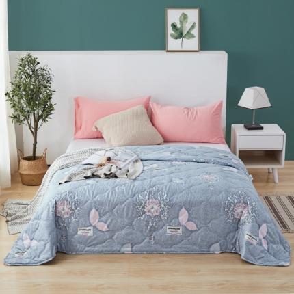 91家纺网 家纺一手货源 找家纺 （总）诗雅被业 2023新款超声波压花钻石绒夏被 