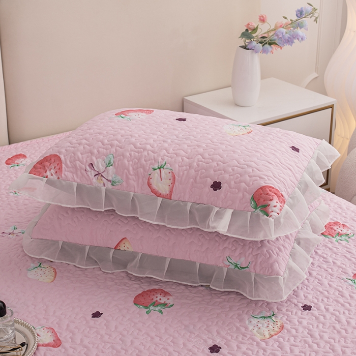 91家纺网 家纺一手货源 找家纺 （总）梓依 2023新款 亲肤夹棉床盖系列