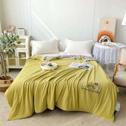 91家纺网 家纺一手货源 找家纺 （总）澳洲羽 2024新款凉感丝冰激凌夏被