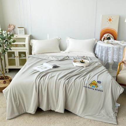 91家纺网 家纺一手货源 找家纺 （总）澳洲羽 2024新款凉感丝冰激凌夏被