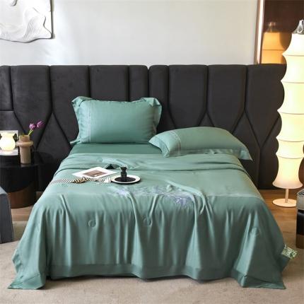 91家纺网 家纺一手货源 找家纺 （总）头等舱 森氧丝A类莱赛尔55%大豆抗菌夏被（丽莎系列风格1)