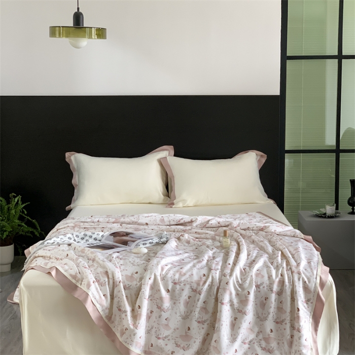 91家纺网 家纺一手货源 找家纺 （总）汇庭 2023新款 雅丝系列夏被