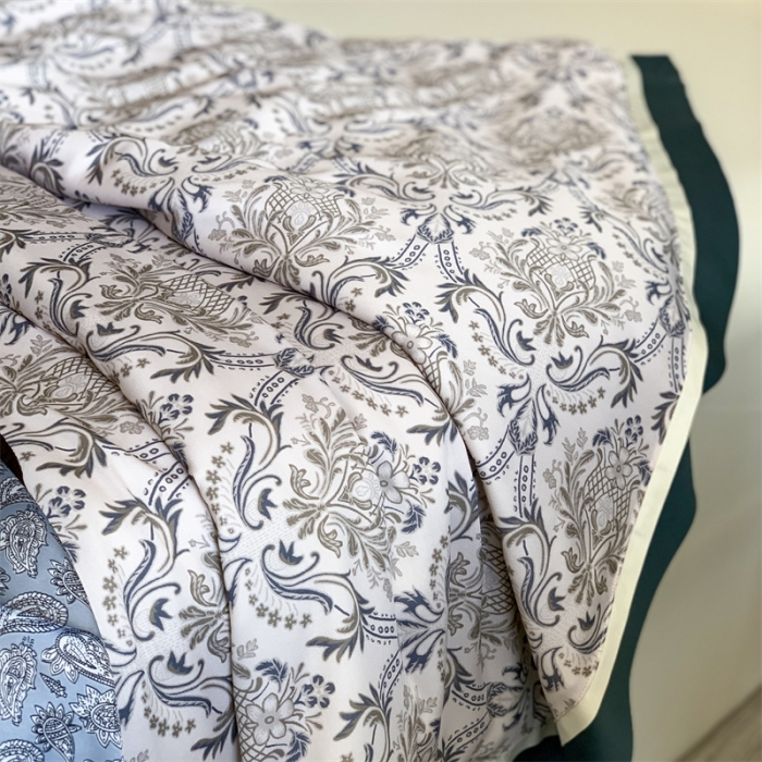 91家纺网 家纺一手货源 找家纺 汇庭 2023新款 雅丝系列夏被 瓦卡里