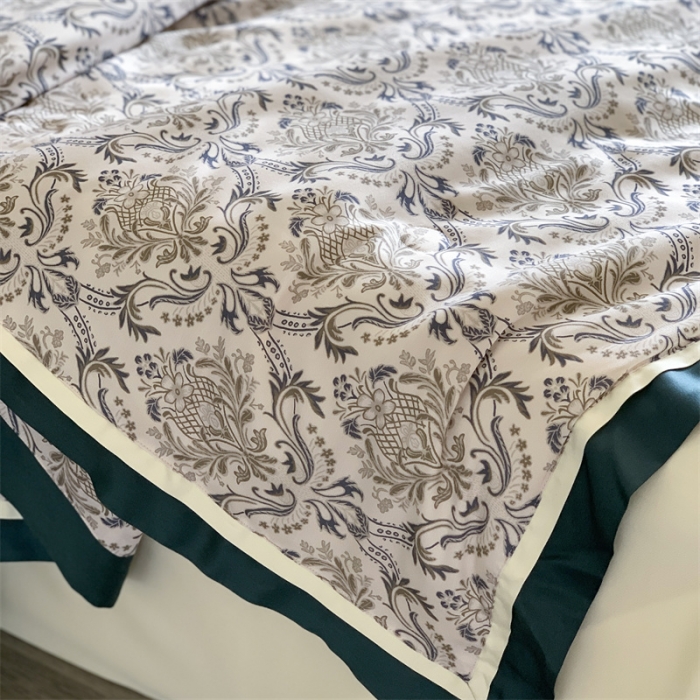 91家纺网 家纺一手货源 找家纺 汇庭 2023新款 雅丝系列夏被 瓦卡里