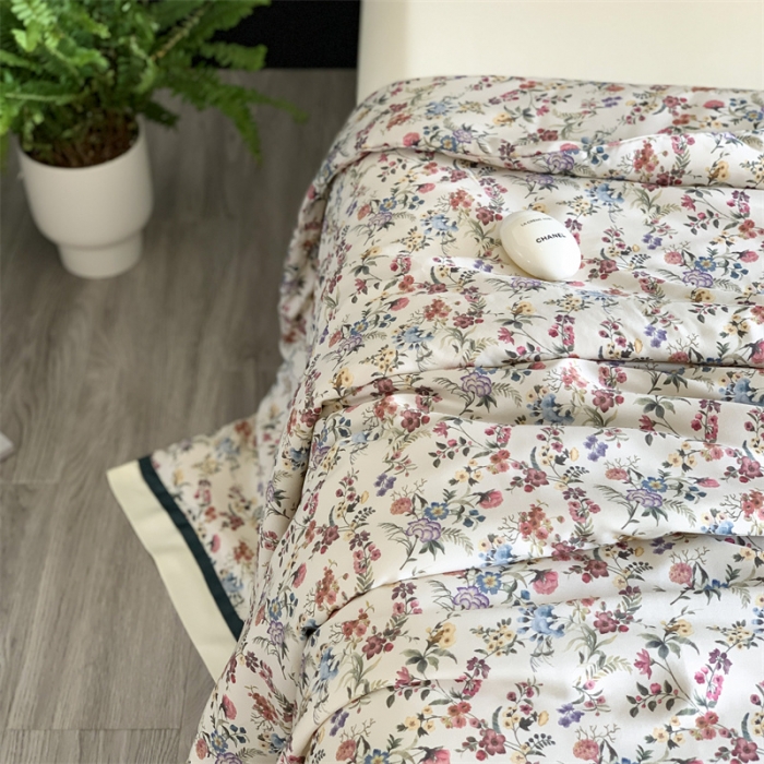 91家纺网 家纺一手货源 找家纺 汇庭 2023新款 雅丝系列夏被 雷蒙