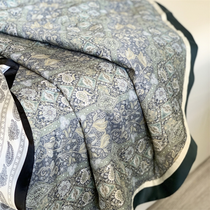 91家纺网 家纺一手货源 找家纺 汇庭 2023新款 雅丝系列夏被 莫斯卡