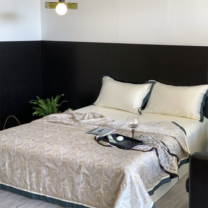 91家纺网 家纺一手货源 找家纺 汇庭 2023新款 雅丝系列夏被 佩特卡