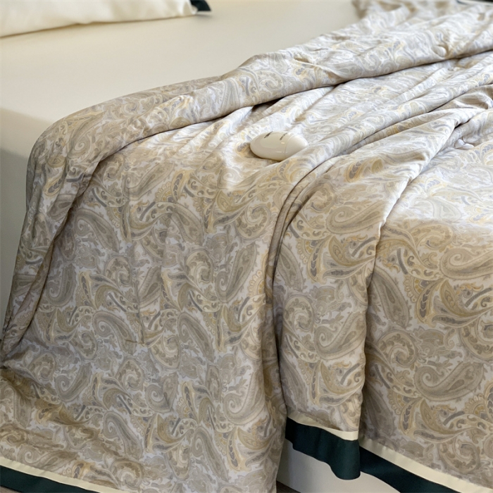 91家纺网 家纺一手货源 找家纺 汇庭 2023新款 雅丝系列夏被 佩特卡