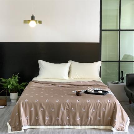 汇庭 2023新款 雅丝系列夏被波特熊咖