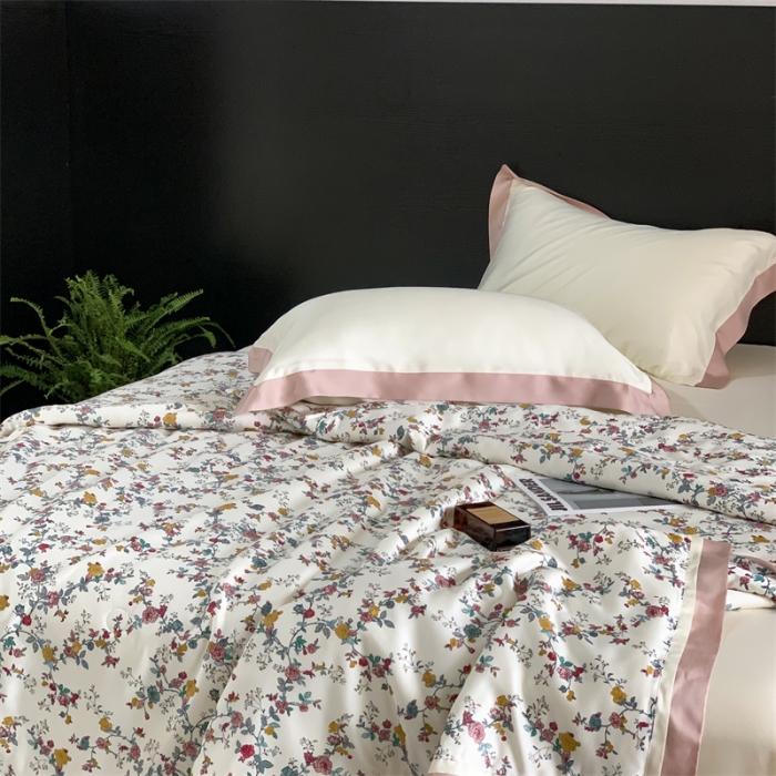 91家纺网 家纺一手货源 找家纺 汇庭 2023新款 雅丝系列夏被奈尔