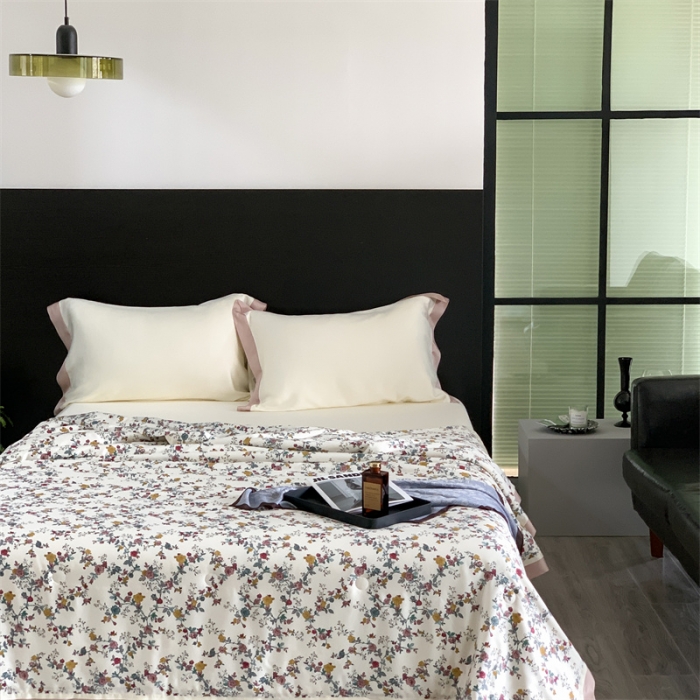 91家纺网 家纺一手货源 找家纺 汇庭 2023新款 雅丝系列夏被奈尔