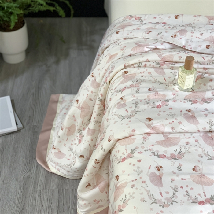 91家纺网 家纺一手货源 找家纺 汇庭 2023新款 雅丝系列夏被雅典娜