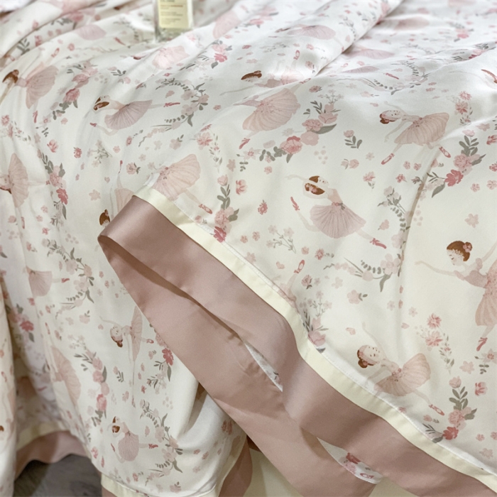 91家纺网 家纺一手货源 找家纺 汇庭 2023新款 雅丝系列夏被雅典娜