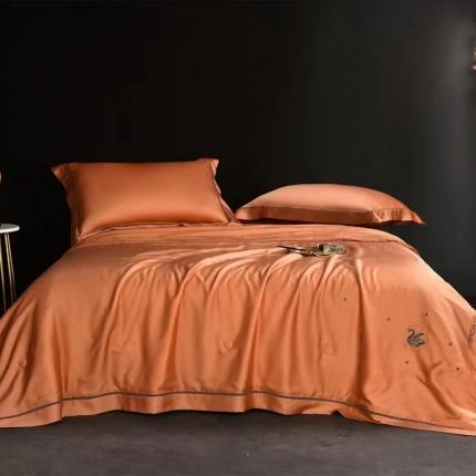 91家纺网 家纺一手货源 找家纺 （总）玖玖爱 2023新款夏被天鹅湖之夏