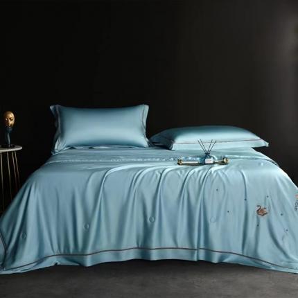 91家纺网 家纺一手货源 找家纺 （总）玖玖爱 2023新款夏被天鹅湖之夏