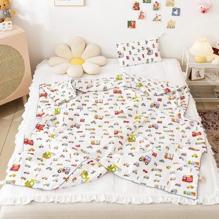 91家纺网 家纺一手货源 找家纺 （总）十九色2024新款ins全棉儿童夏被