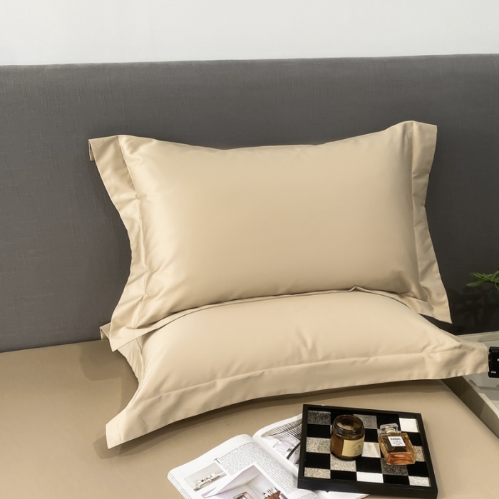 91家纺网 家纺一手货源 找家纺 好阁家纺2023新款100支全棉床笠 迷雾金