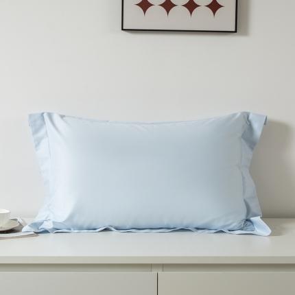 好阁家纺2023新款100支全棉枕套 空镜蓝