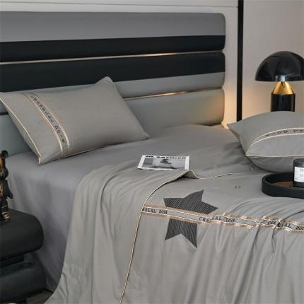 91家纺网 家纺一手货源 找家纺 总）头等舱 2023新款四季棉A类55%大豆抗菌夏被奥米系列（风格2）