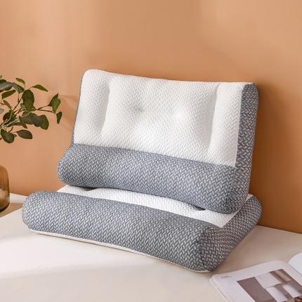 （总）亚龙 2023新款直播爆款3D纤维枕纯色枕头枕芯