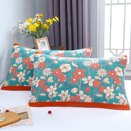 91家纺网 家纺一手货源 找家纺 （总）棠薇 2023新款五层纱布枕巾