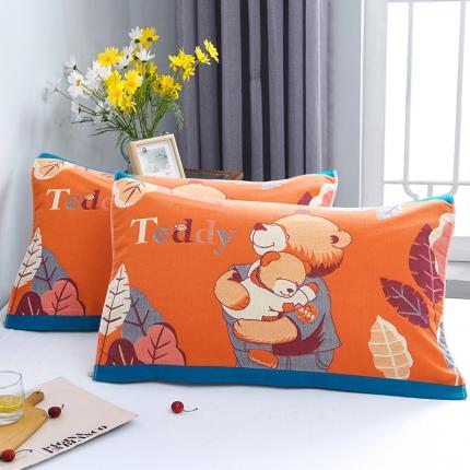 91家纺网 家纺一手货源 找家纺 （总）棠薇 2023新款五层纱布枕巾