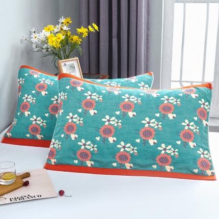 91家纺网 家纺一手货源 找家纺 （总）棠薇 2023新款五层纱布枕巾