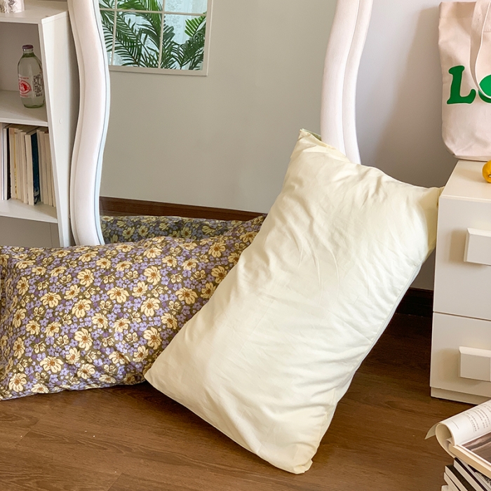 91家纺网 家纺一手货源 找家纺 （总）六巷胡同 2023新款ins韩国博主风小碎花混搭四件套