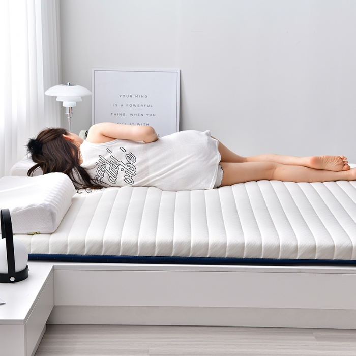 91家纺网 家纺一手货源 找家纺 （总）亿丁点 2023新款单边针织棉乳胶记忆棉床垫