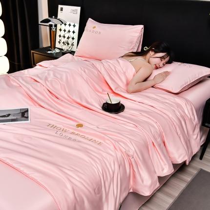 91家纺网 家纺一手货源 找家纺 （总）斯尔顿 2025新款刺绣夏凉被四件套-穆尔系列