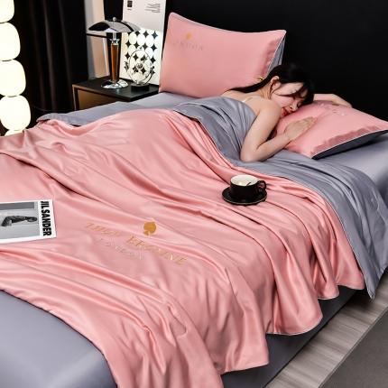 91家纺网 家纺一手货源 找家纺 （总）斯尔顿 2025新款刺绣夏凉被四件套-穆尔系列