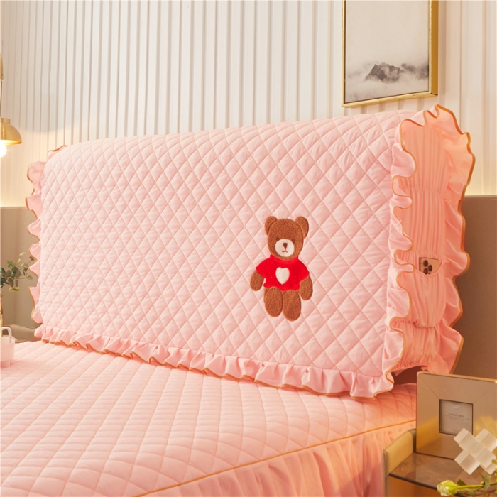 91家纺网 家纺一手货源 找家纺 屹成 2024新款床头罩 玉色