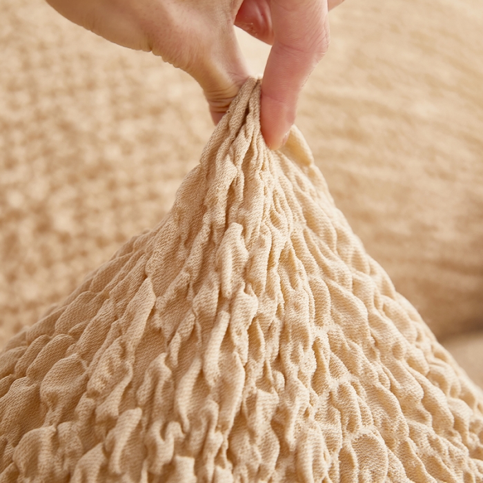 91家纺网 家纺一手货源 找家纺 （总）共鸣 2023新款皱皱云纱系列裙摆款沙发套