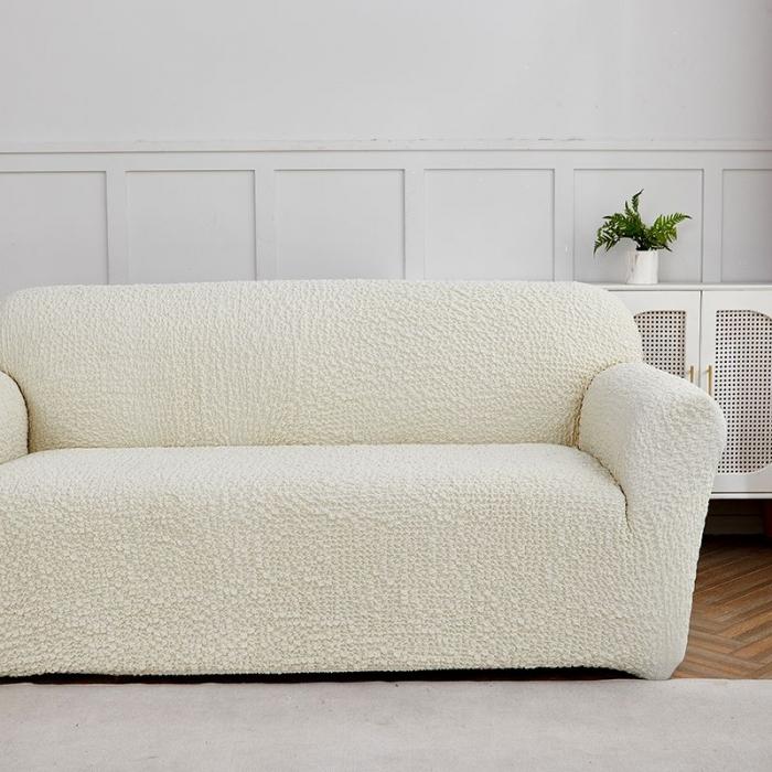 91家纺网 家纺一手货源 找家纺 （总）共鸣 2023新款皱皱云纱系列全包款沙发套