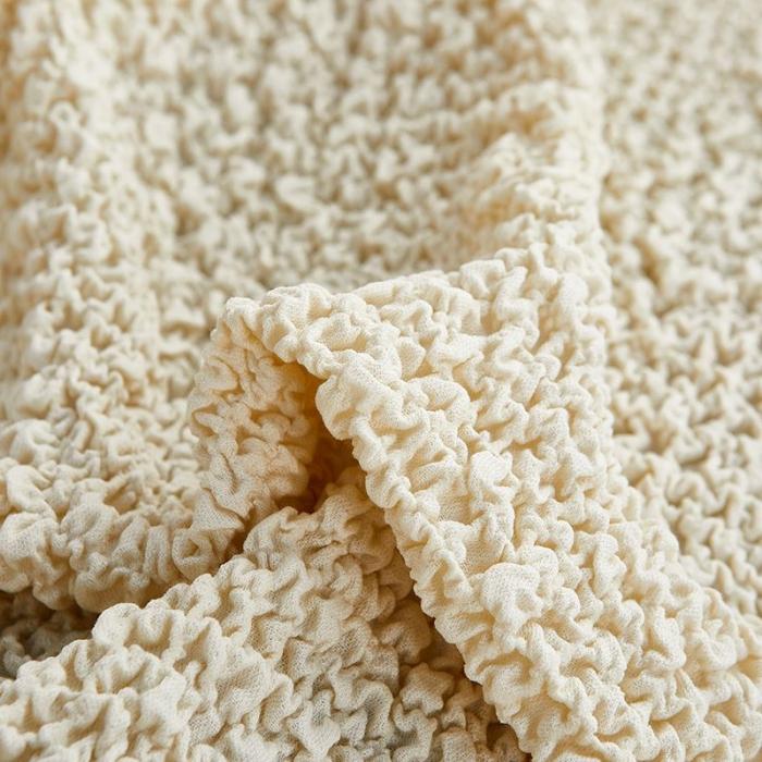 91家纺网 家纺一手货源 找家纺 （总）共鸣 2023新款皱皱云纱系列全包款沙发套