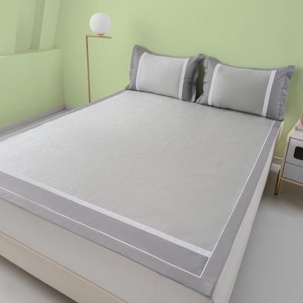 91家纺网 家纺一手货源 找家纺 （总）春晓2024新款加厚三明治绣花高密冰藤席凉席