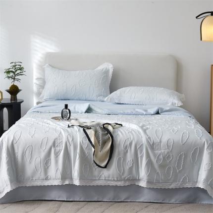 91家纺网 家纺一手货源 找家纺 （总）头等舱2025新款立体A类剪花提花55%大豆抗菌夏被夏被四件套