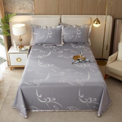 91家纺网 家纺一手货源 找家纺 （总）威克凯丽2023新款重磅七彩大提花纯竹纤维软凉席三件套