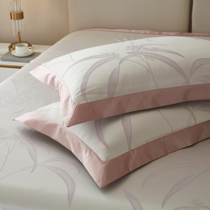 91家纺网 家纺一手货源 找家纺 威克凯丽2023新款重磅七彩大提花纯竹纤维软凉席三件套 雅然