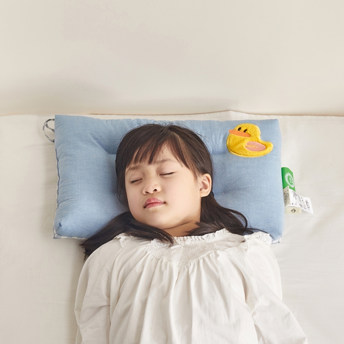 91家纺网 家纺一手货源 找家纺 （总）荷马之梦 2023新款全棉32s水洗棉绣花儿童枕芯宝宝枕头