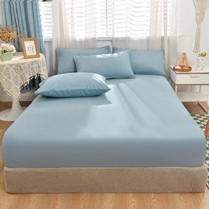 91家纺网 家纺一手货源 找家纺 总极梦40支全棉床笠三件套喷气全棉枕套支持定制