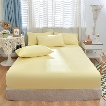 91家纺网 家纺一手货源 找家纺 总极梦40支全棉床笠三件套喷气全棉枕套支持定制