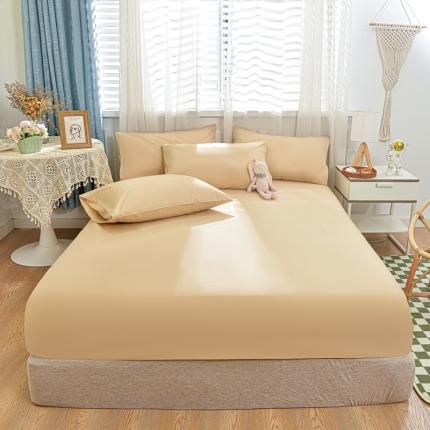 91家纺网 家纺一手货源 找家纺 总极梦40支全棉床笠三件套喷气全棉枕套支持定制