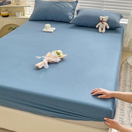 N先生 2025新款 全棉40支床笠 宾利蓝