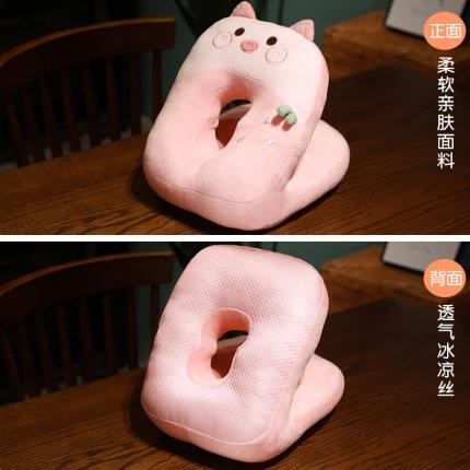 91家纺网 家纺一手货源 找家纺 (总)仟亿莱 2023新款水果动物系列冰丝午睡枕