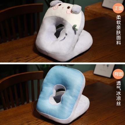 91家纺网 家纺一手货源 找家纺 (总)仟亿莱 2023新款水果动物系列冰丝午睡枕